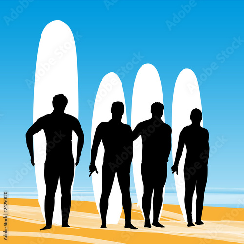 Surf pose