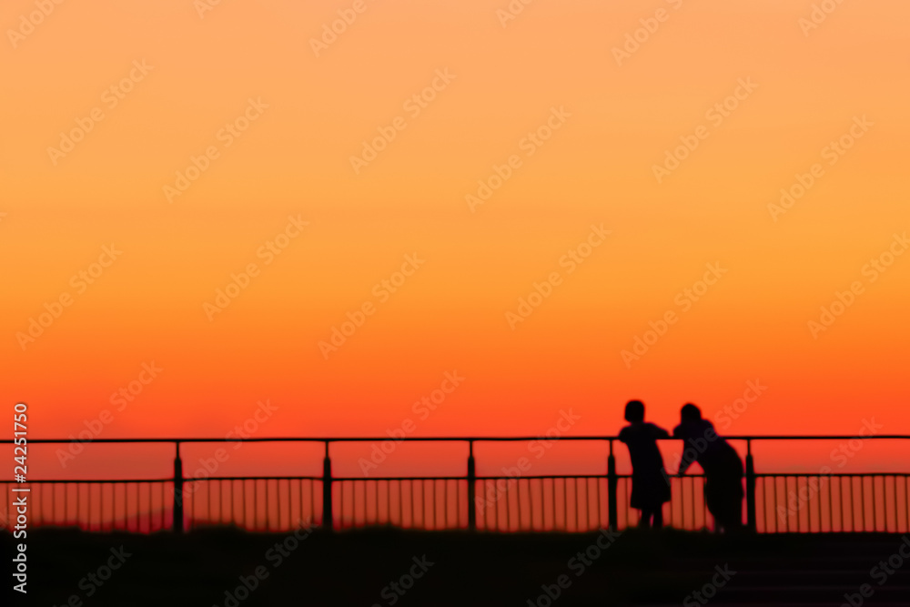 Silhouette Couple