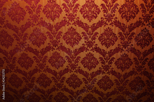 Ancient fabric with patterns