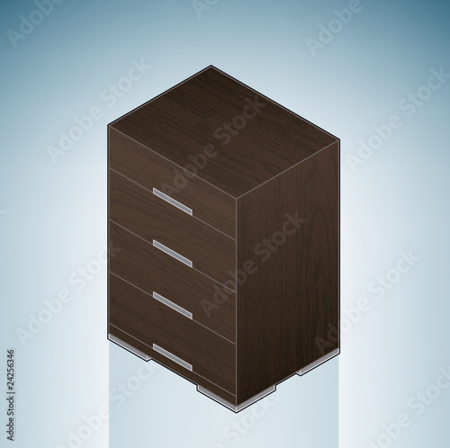 Furniture: Bedroom Chest of Drawers