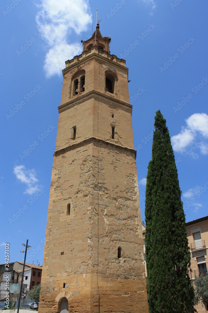 Belfry in Barbastro