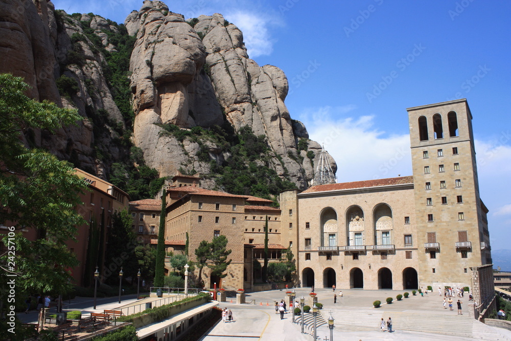 Fototapeta premium Santa Maria de Montserrat Monastery