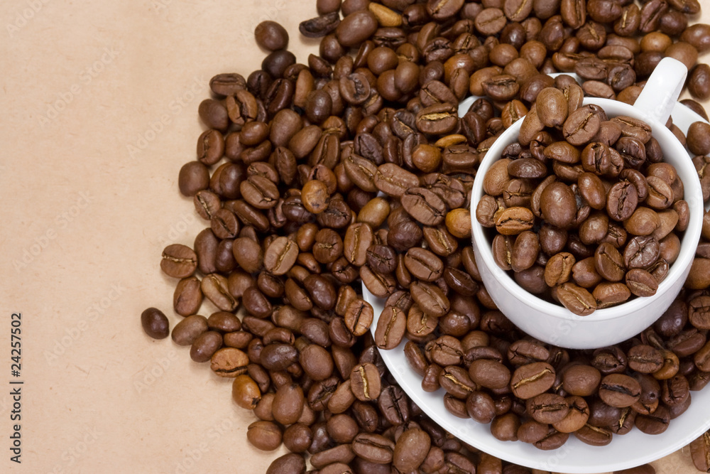 cup of coffee beans