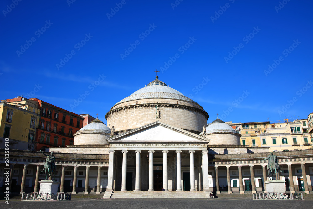 church of San Francesco di Paola of Piazza del Plebiscito,Naples