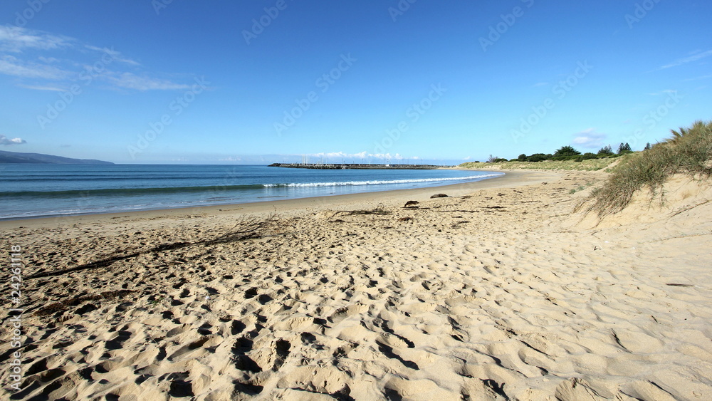 Sandy beaches at Great Ocean Road Sandy beaches at Great Ocean Road