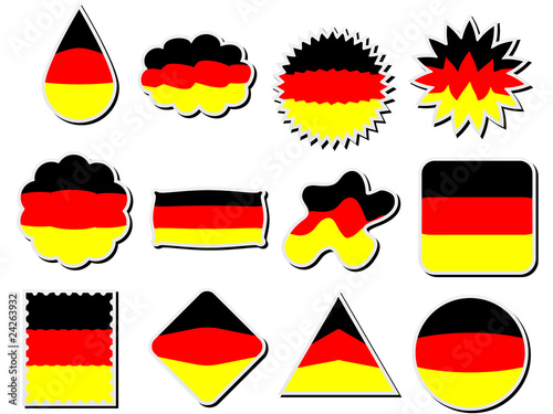 german stickers