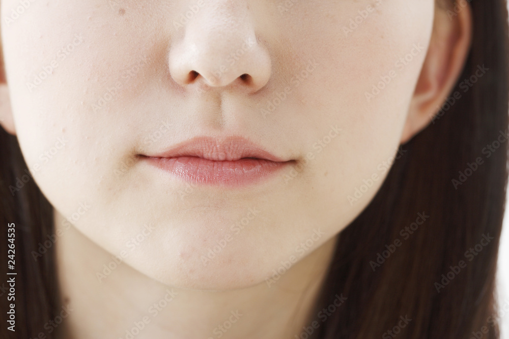 Obraz premium 女性の口