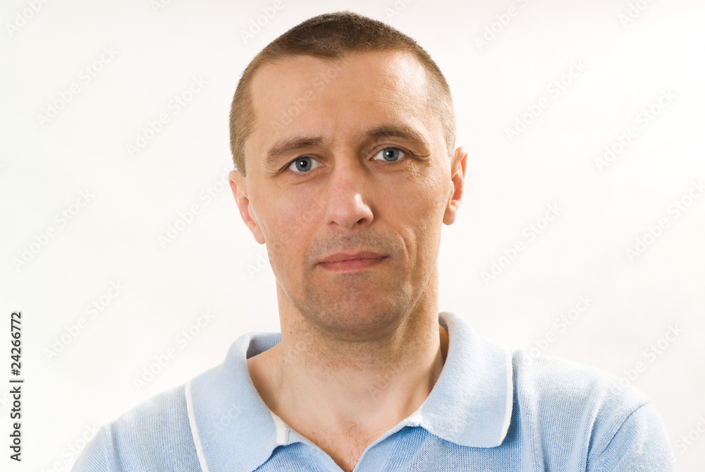 man standing on a white man standing on a white