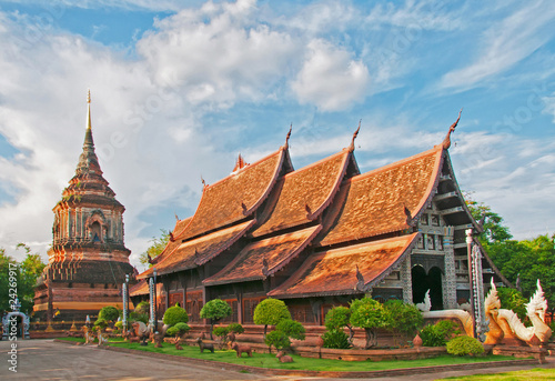 Wat Lok Moli in Chiang Mai, Thailand