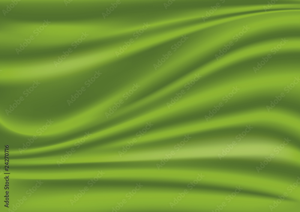 Green silk fabric Green silk fabric