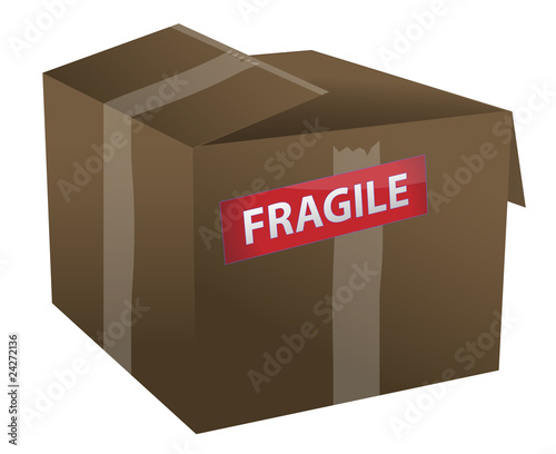 Carton fragile