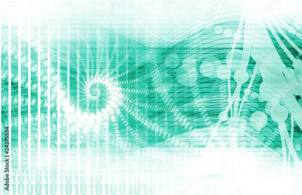 Obraz premium Futuristic Media