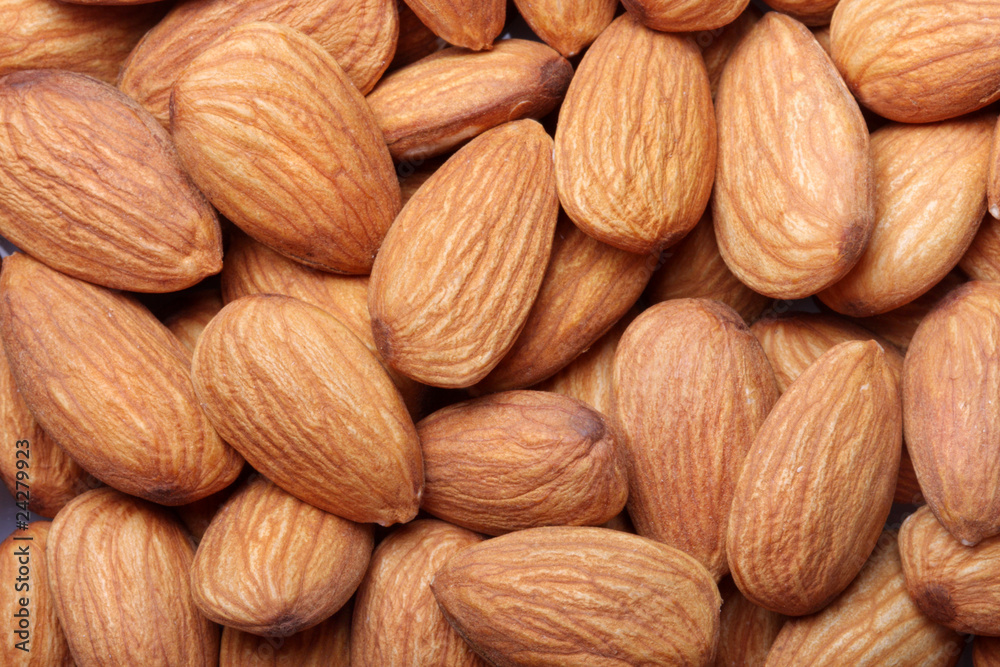 Almond background