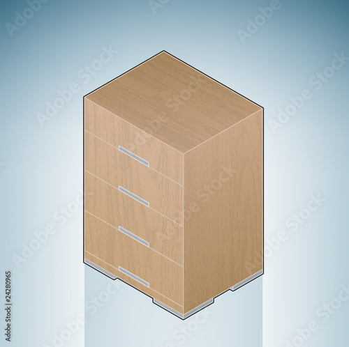 Furniture: Bedroom Chest of Drawers