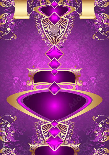 Partyflyer Vorlage Schild Gold