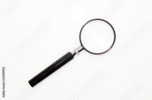 Magnifying Glass isolated on white