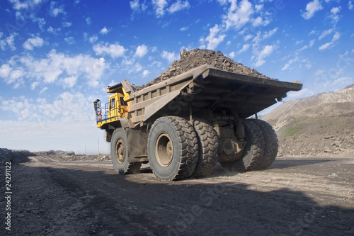 mining truck photo