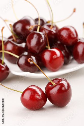 fresh cherries
