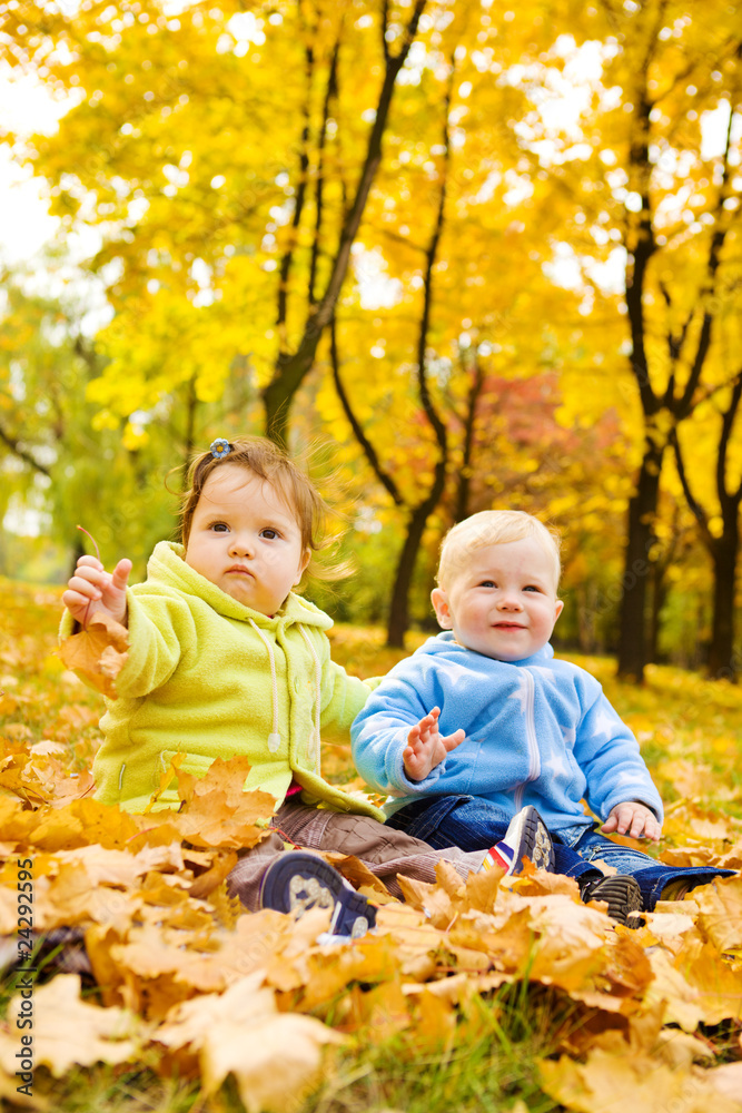Autumn kids Autumn kids