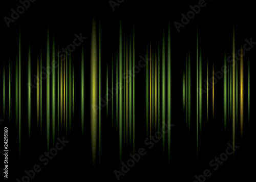 equaliser green background