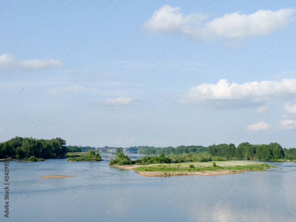 Fototapeta premium Sully-sur-loire