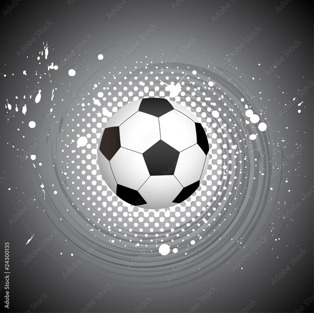 Obraz premium abstract football creative design