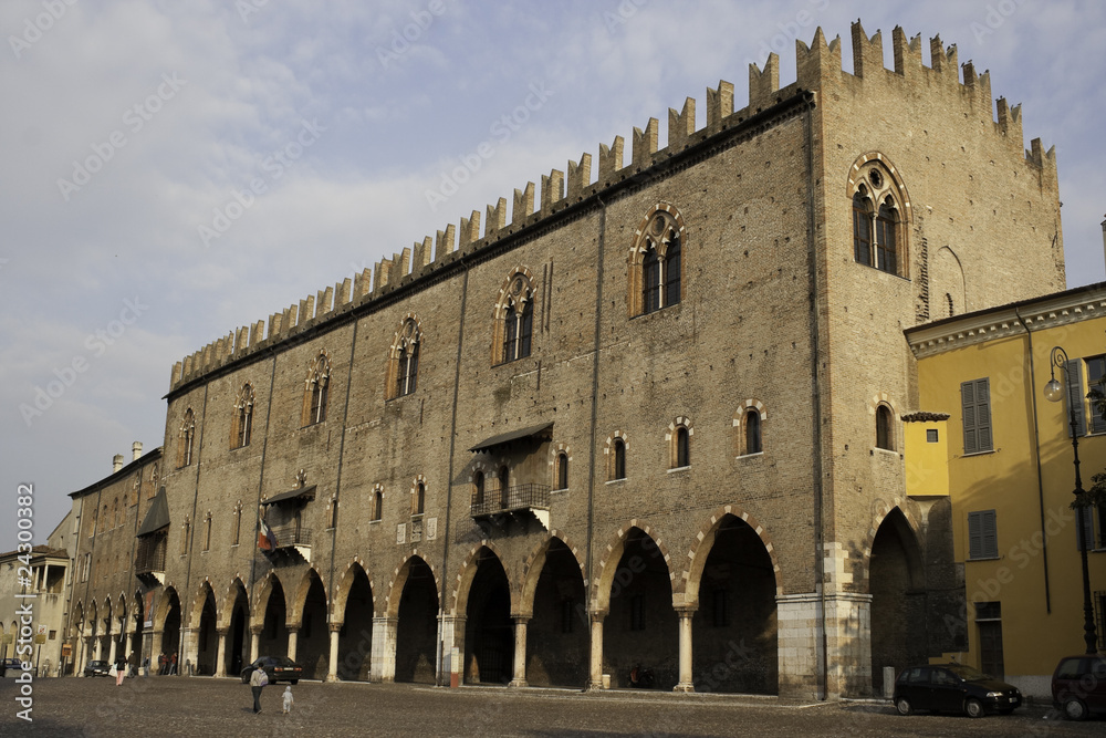 Fototapeta premium Palazzo Ducale in Mantova (Mantua). Italy, Europe