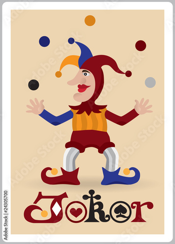 Joker  juggle balls