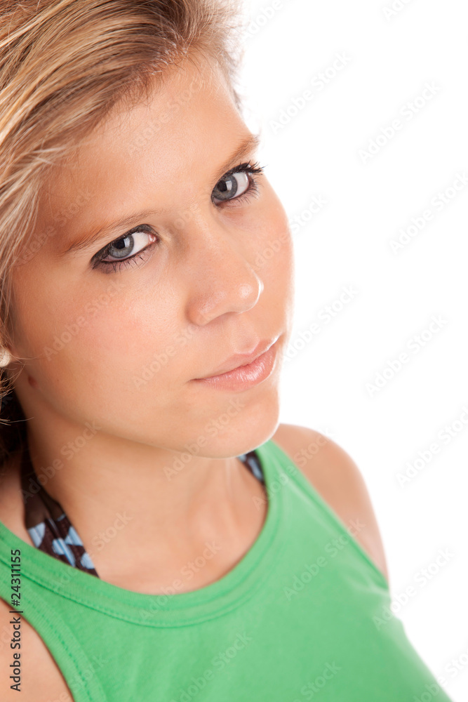 Young casual woman portrait Young casual woman portrait