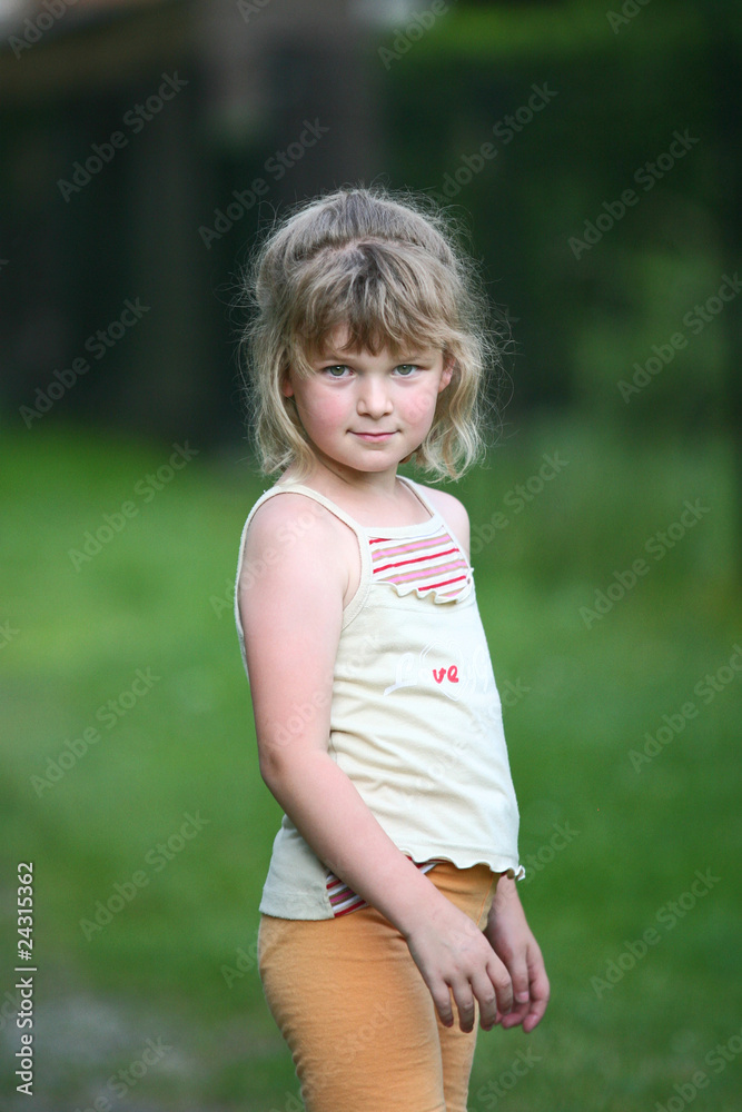 Porträt eines Mädchen