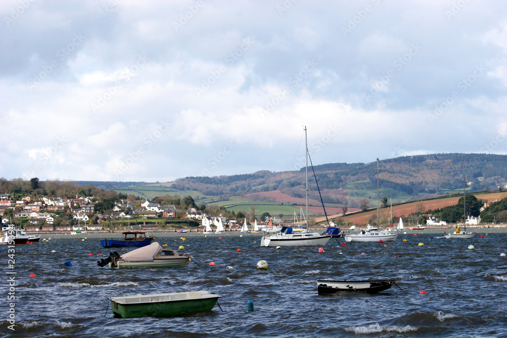 boats on River Exe