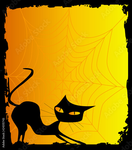 Chat noir - Halloween