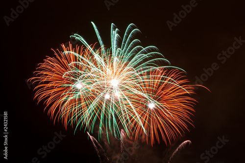 Fuegos artificiales, Santurtzi, Bizkaia, Spain photo