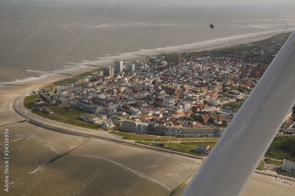 Luftaufnahme von Norderney