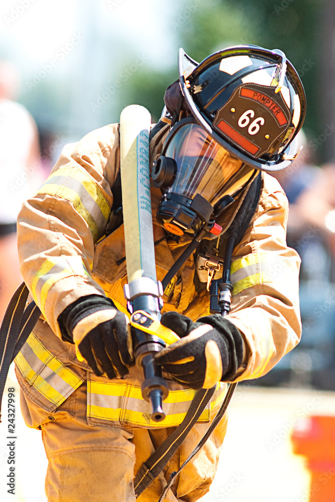 Fototapeta premium Fireman