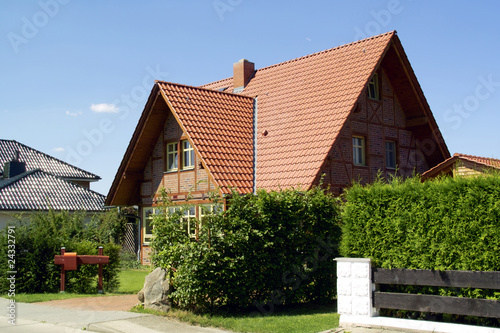 Eigenheimbau im Havelland auf dem Lande