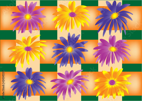 abstract flower background