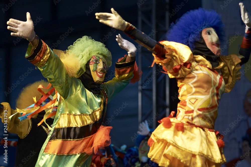 Maske im Karneval Nordost-Brasiliens