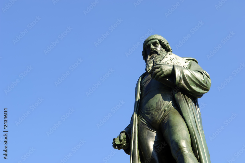 Mainz Statue of Johannes Gutenberg