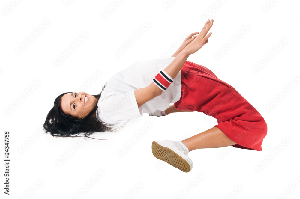 Fototapeta premium Dancer performing cool move