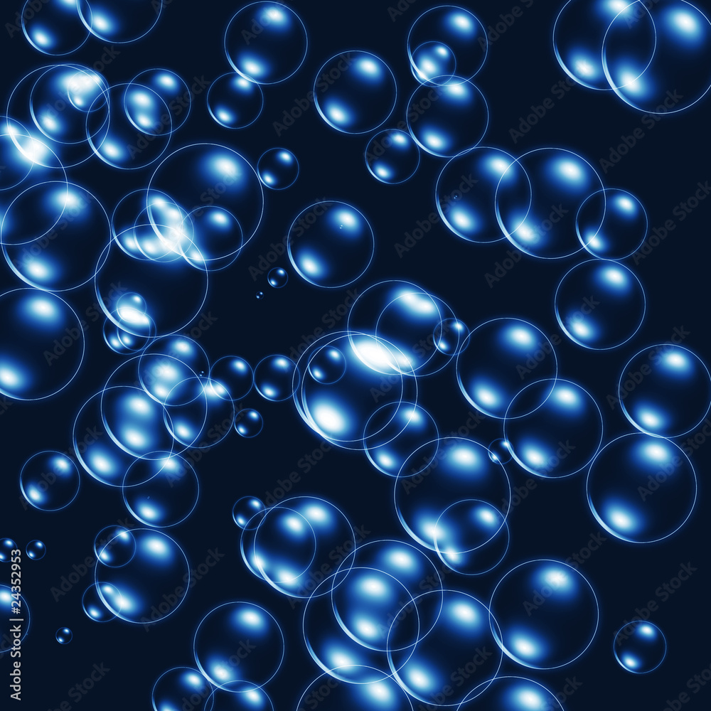 Blue Bubbles Blue Bubbles