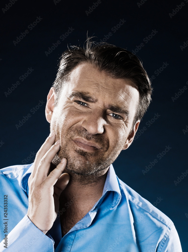Man Portrait Despair Beg Man Portrait Despair Beg