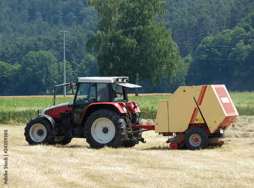 Obraz premium Strohballen