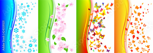 seasons background
