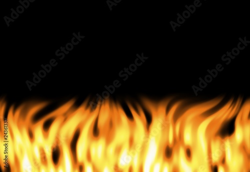 Hintergrund mit Flammen
