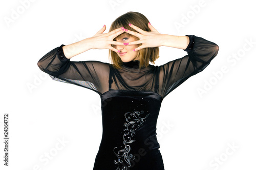 lady covering her face with her hands © Ievgen Skrypko