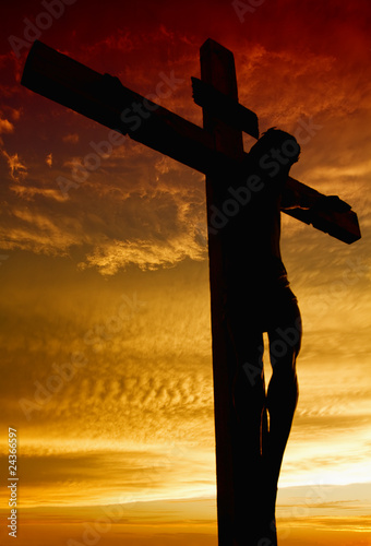 Canvastavla Crucifixion of Jesus