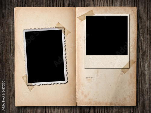 Vintage photo album.