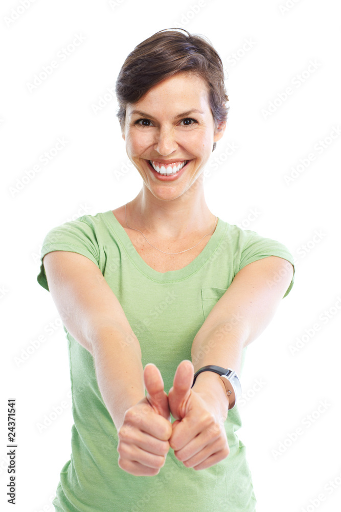 smiling woman smiling woman
