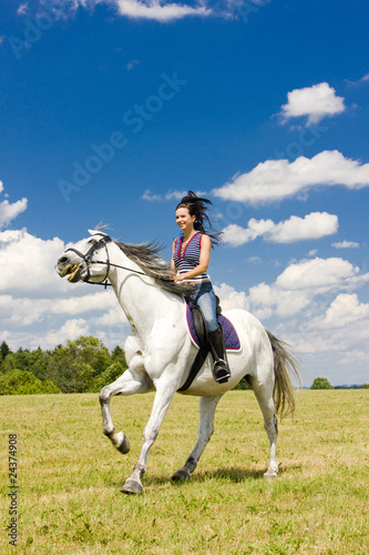 equestrian on horseback © Richard Semik